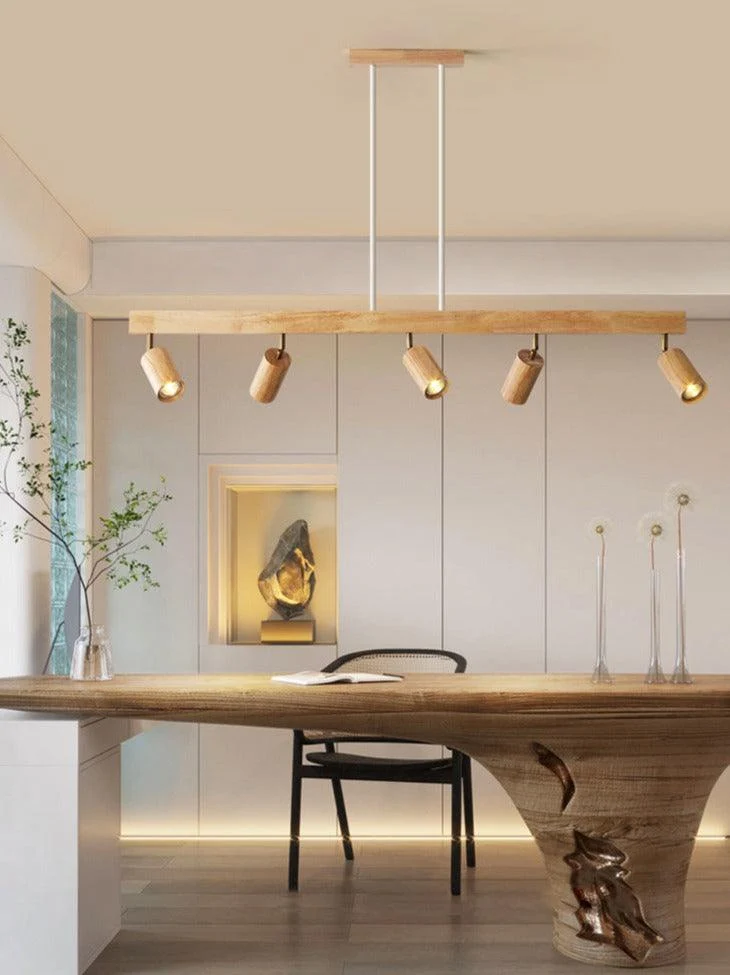Treprodukt lampe justerbar med varmt lys og minimalistisk design | Luvikno