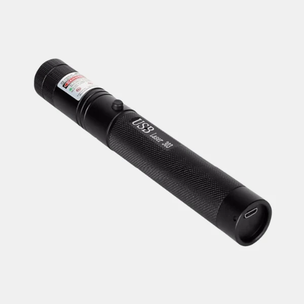 LumaBeam Laser Pen med Lang Rekkevidde og Oppladbart USB-C Batteri | Luvikno