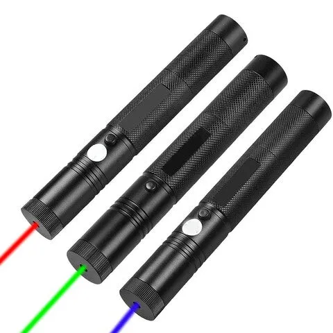 LumaBeam Laser Pen med Lang Rekkevidde og Oppladbart USB-C Batteri | Luvikno