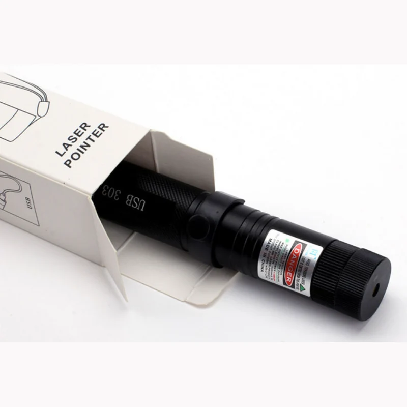 LumaBeam Laser Pen med Lang Rekkevidde og Oppladbart USB-C Batteri | Luvikno