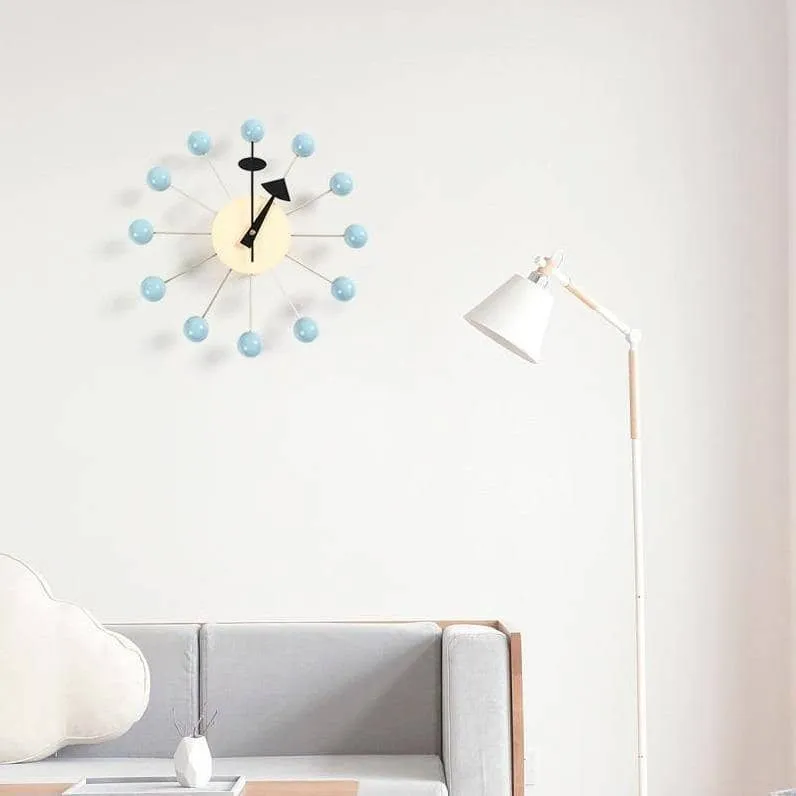 Moderne veggklokke 3D-design stille og minimalistisk 32 cm | Luvikno