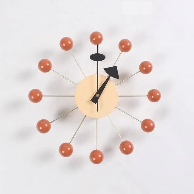 Moderne veggklokke 3D-design stille og minimalistisk 32 cm | Luvikno