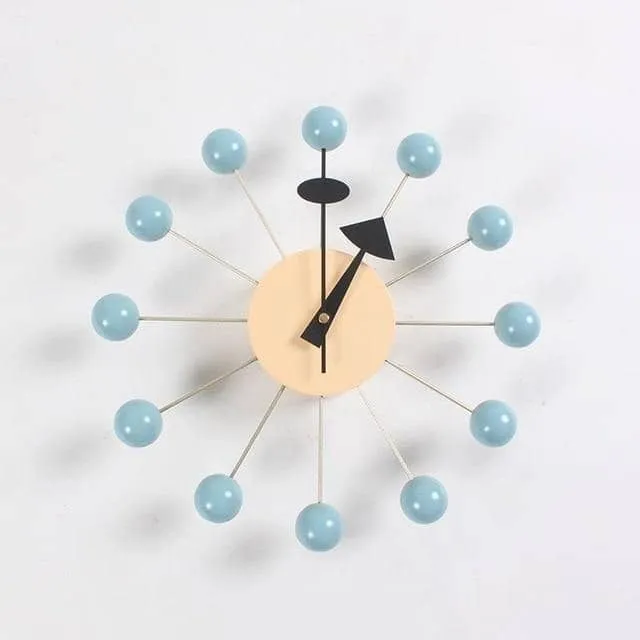 Moderne veggklokke 3D-design stille og minimalistisk 32 cm | Luvikno