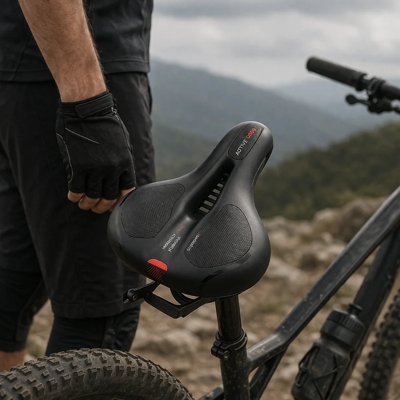 ComfortSaddle AirFlow – Pustende Syklesete med Oppheng | Luvikno