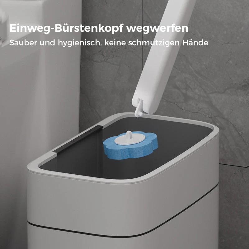 HygiBrush engangs toalettbørste med utskiftbare svamp hoder | Luvikno