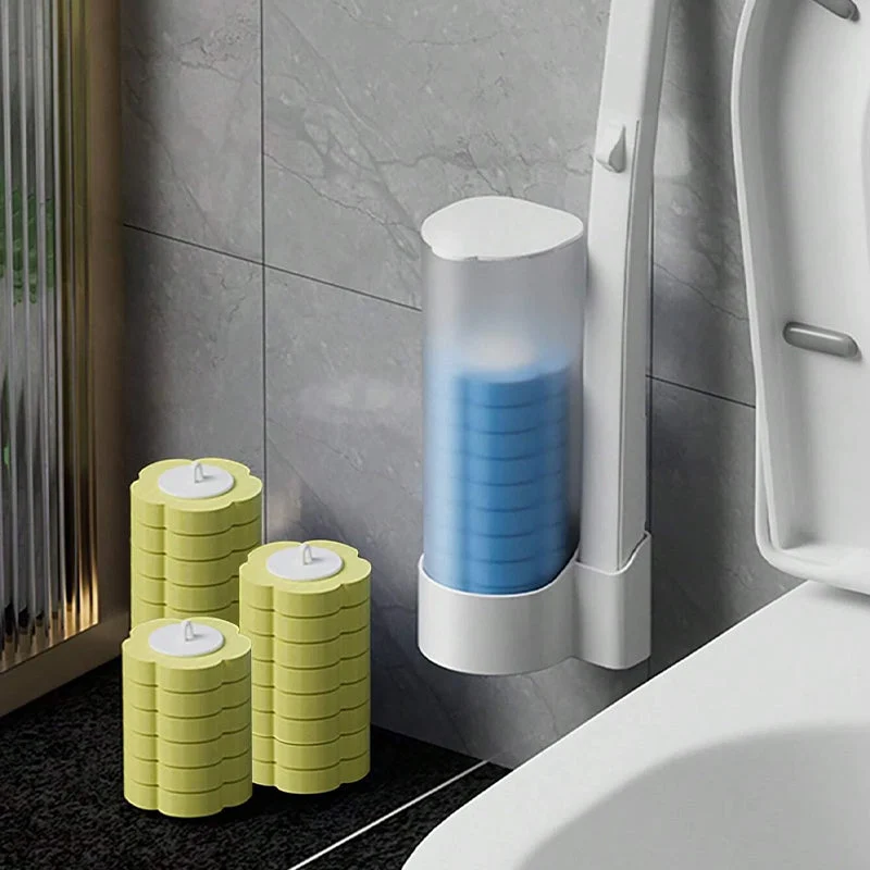 HygiBrush engangs toalettbørste med utskiftbare svamp hoder | Luvikno