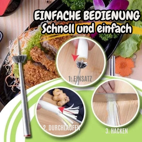 VeggiTwirl Spiralizer med rustfrie stålklinger for grønnsaker | Luvikno