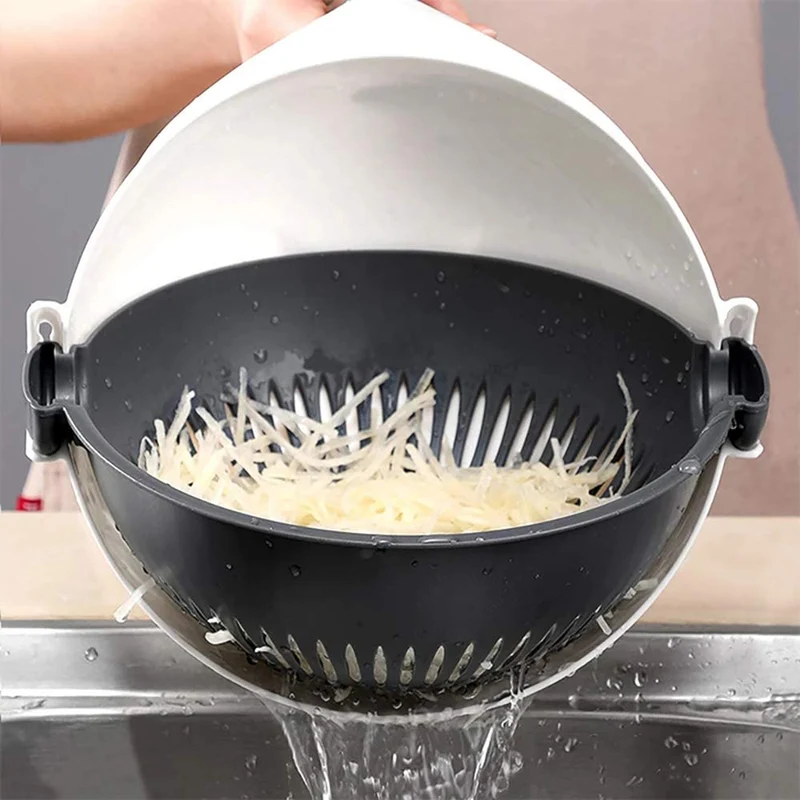 SlicePro Multifunctional Grønnsakskjærer med Utbyttbare Kniver | Luvikno