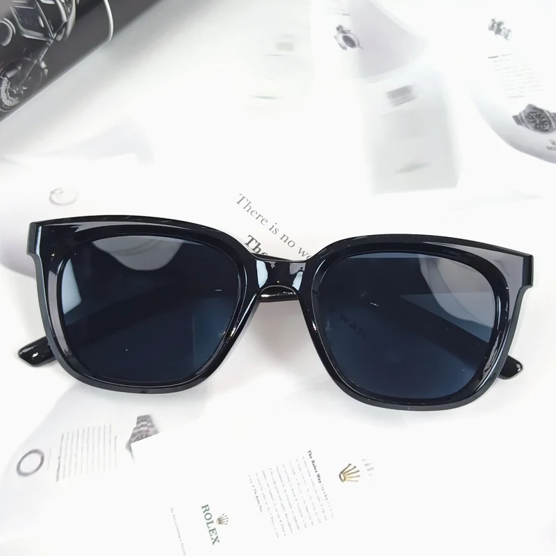 Dame Cat-Eye solbriller med moderne design Luvikno