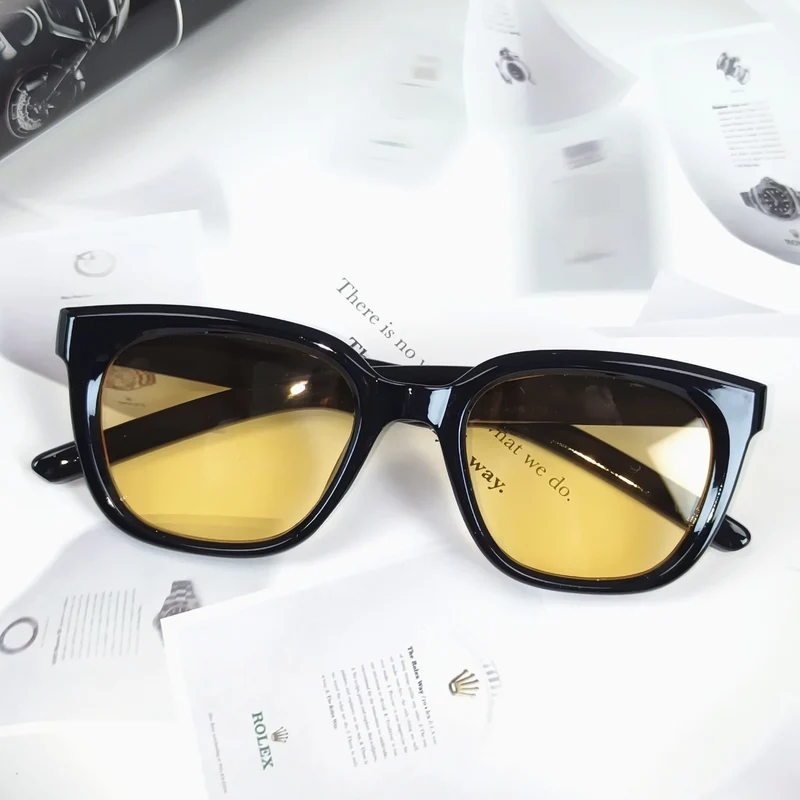 Dame Cat-Eye solbriller med moderne design Luvikno