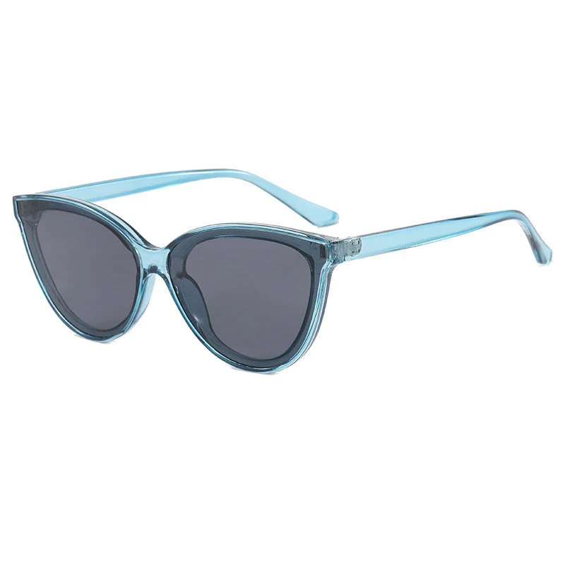 Dame stilige Cat-Eye solbriller med UV-beskyttelse og lett ramme Luvikno