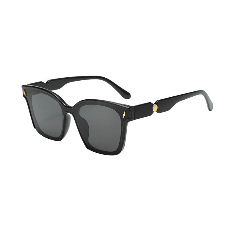 Dame Stilig solbrille med stilramme Luvikno
