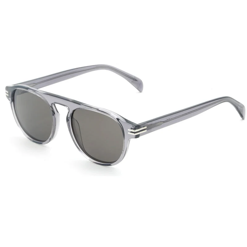 Dame moteriktig solbrille med smal ramme og stilige detaljer Luvikno