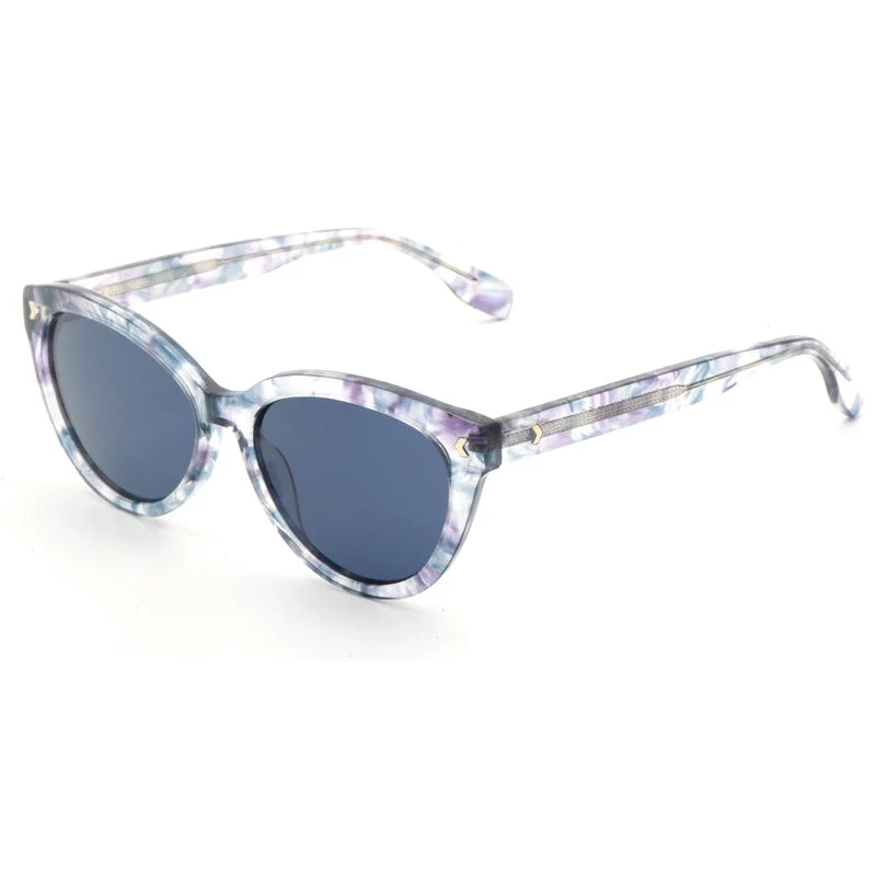 Dame moteriktig Cat-Eye solbrille med UV-beskyttelse og behagelig lett ramme Luvikno