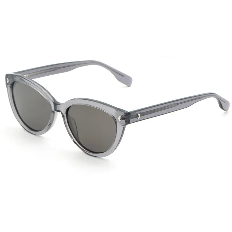 Dame moteriktig Cat-Eye solbrille med UV-beskyttelse og behagelig lett ramme Luvikno