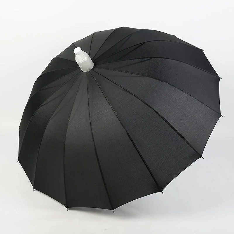 Minimalist Langt Håndtak Automatisk Paraply | Luvikno
