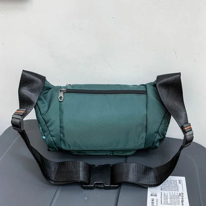 Vannbestandig herre midje- og crossbody-veske – Flerveis reise- og friluftspakke | Luvikno