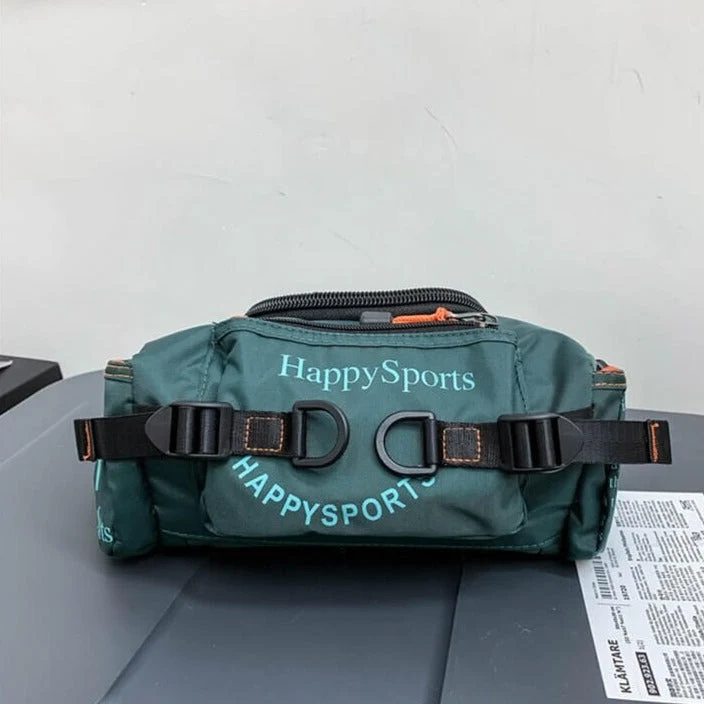 Vannbestandig herre midje- og crossbody-veske – Flerveis reise- og friluftspakke | Luvikno