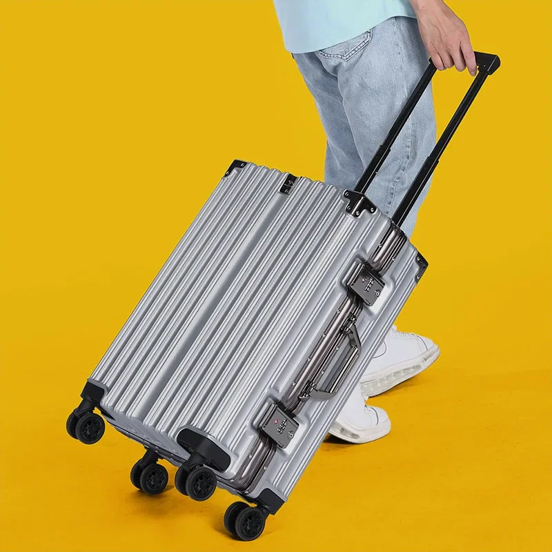 Aluminium ramme hard skall koffert – Genève | Luvikno