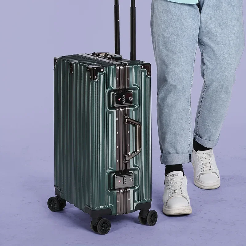 Aluminium ramme hard skall koffert – Genève | Luvikno