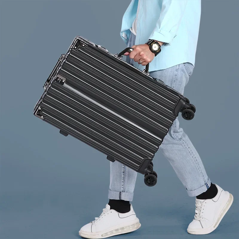 Aluminium ramme hard skall koffert – Genève | Luvikno