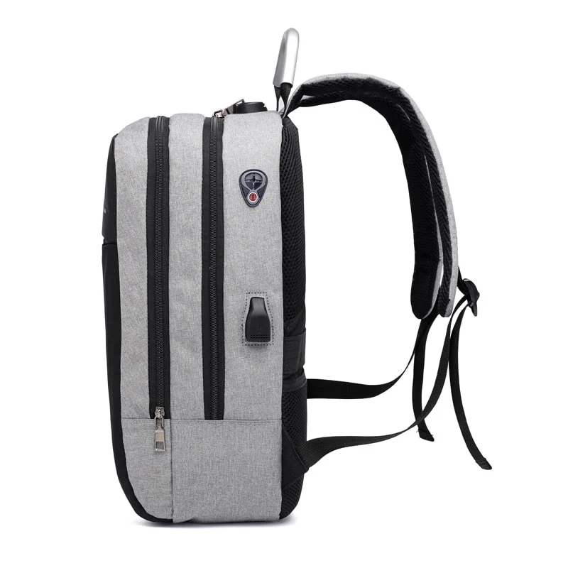 Vanntett anti-tyveri ryggsekk med USB-ladeport – SafeCarry | Luvikno