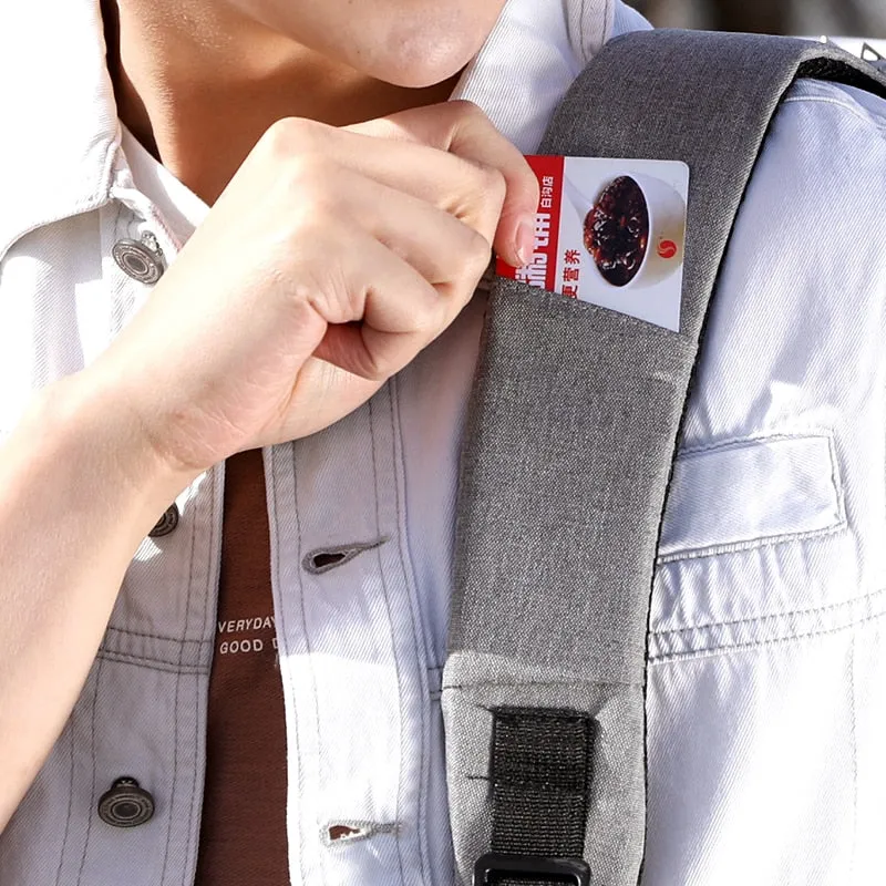 Vanntett anti-tyveri ryggsekk med USB-ladeport – SafeCarry | Luvikno