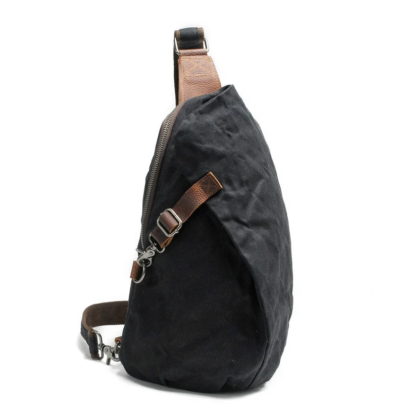 Vanntett lerrets crossover bag med tyverisikre lommer – MultiWear | Luvikno