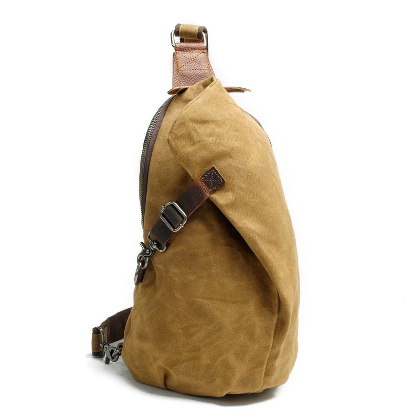 Vanntett lerrets crossover bag med tyverisikre lommer – MultiWear | Luvikno