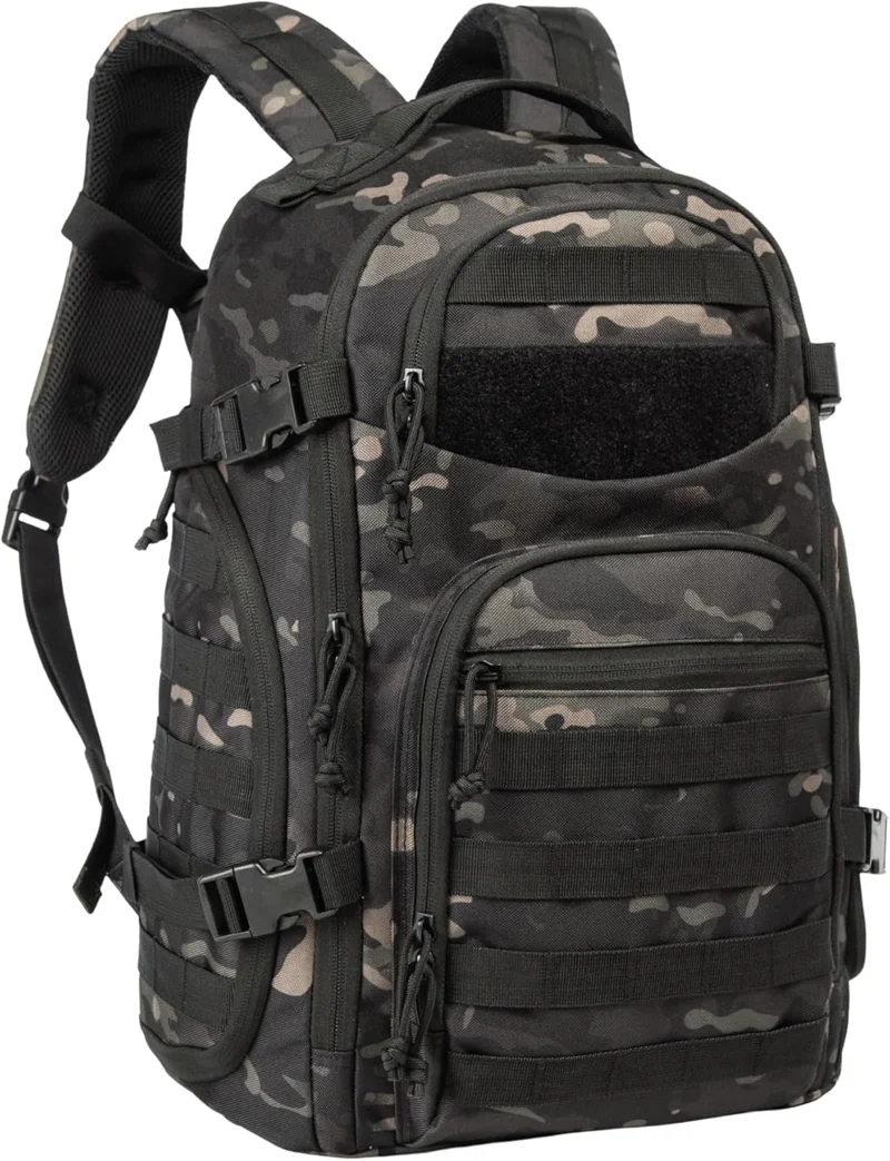 35L Utendørs Taktisk Ryggsekk med Molle System og Laptop Oppbevaring | Luvikno