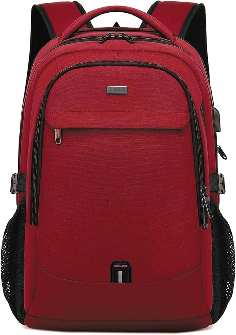 Vanntett reise laptop ryggsekk med USB-port og organisert lagring | Luvikno
