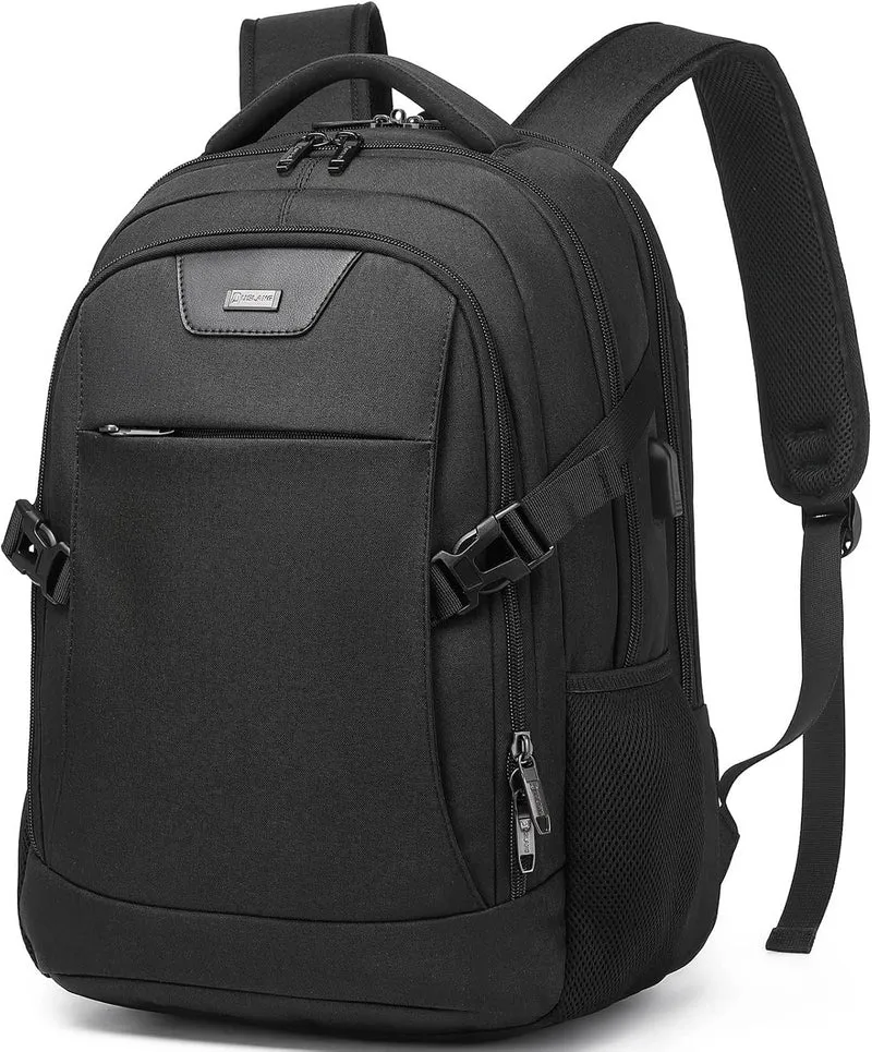 Vanntett reise laptop ryggsekk med USB-port og organisert lagring | Luvikno