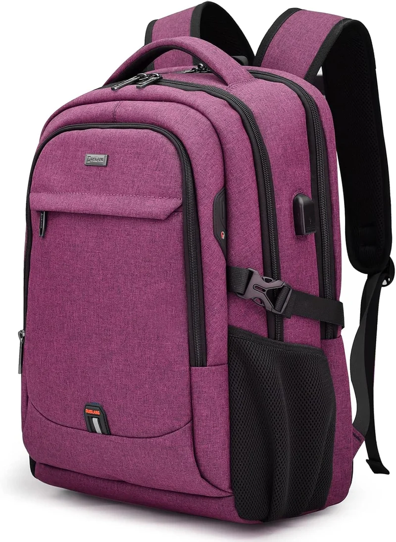 Vanntett reise laptop ryggsekk med USB-port og organisert lagring | Luvikno