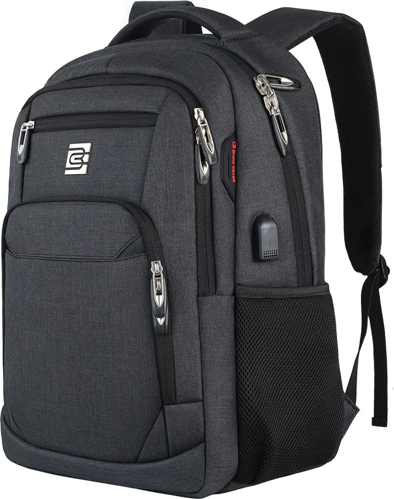 Slim anti-tyveri laptop ryggsekk med USB-ladeport | Luvikno