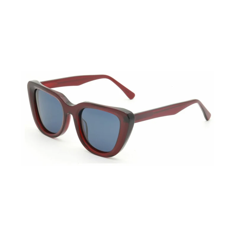Dame Cat-Eye solbriller med moderne ramme og UV-beskyttelse Luvikno