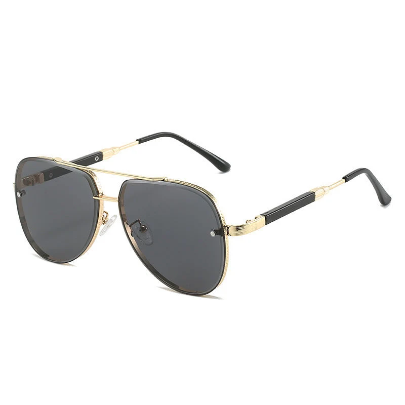 Dame Aviator solbriller med stilfull gradientbeskyttelse Luvikno