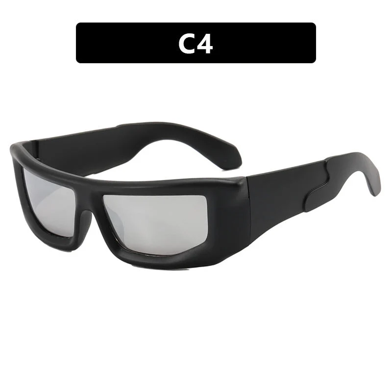 Dame sporty solbriller med stilfull metallramme Luvikno