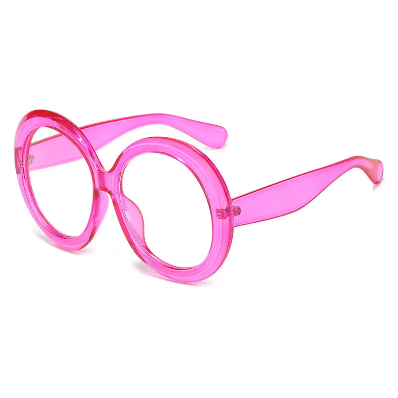Dame oversized moteriktig solbrille med elegant design Luvikno