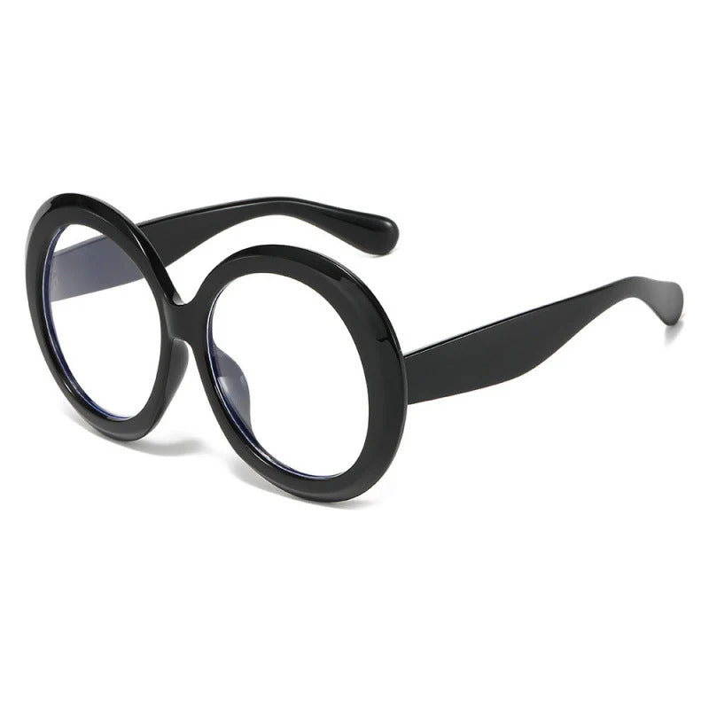 Dame oversized moteriktig solbrille med elegant design Luvikno