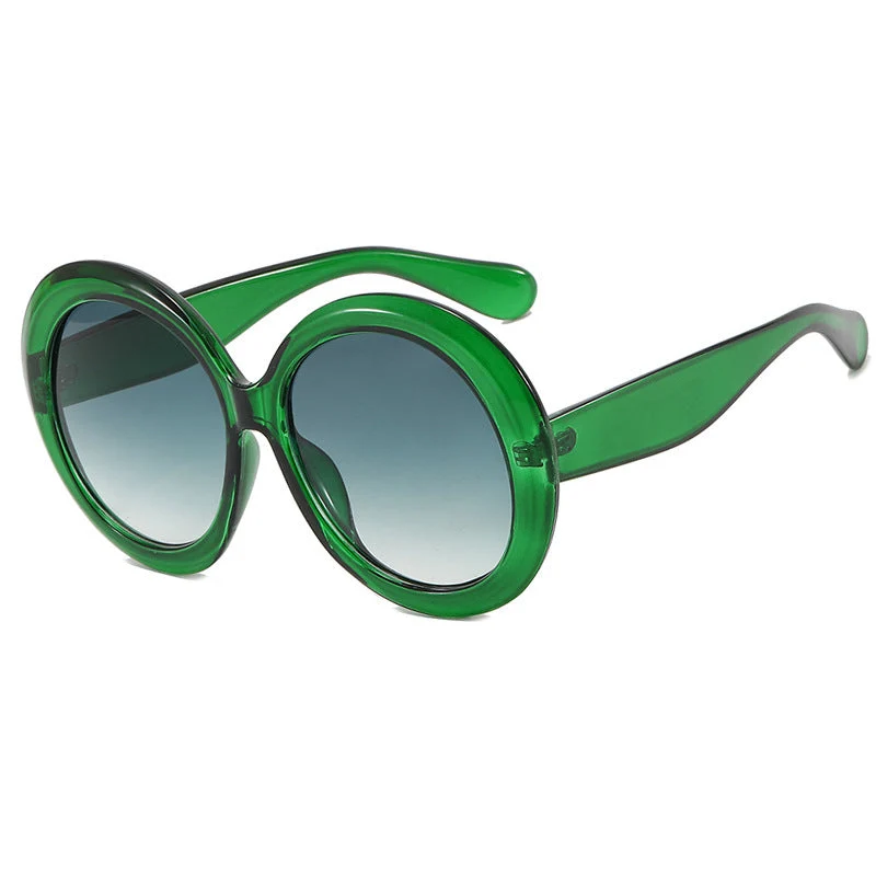Dame oversized moteriktig solbrille med elegant design Luvikno
