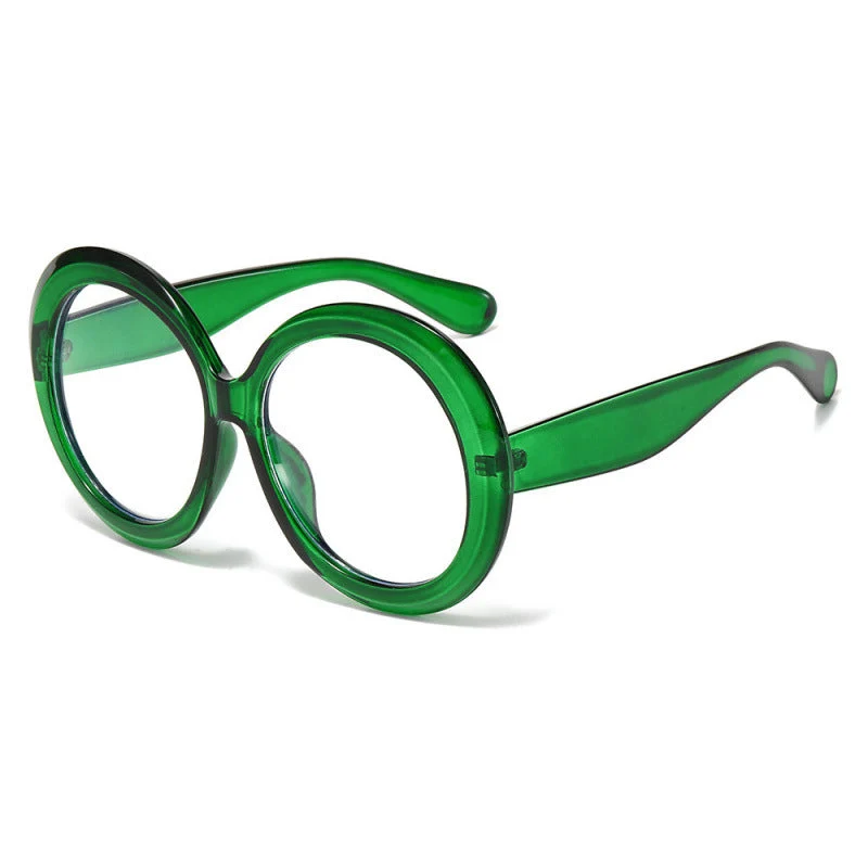 Dame oversized moteriktig solbrille med elegant design Luvikno