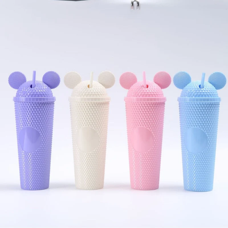Dame Trendy og leken krus med Mickey Mouse ører Luvikno