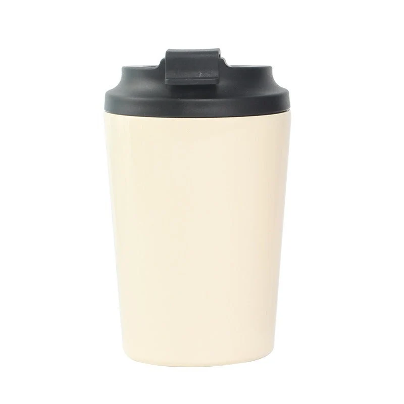 Dame isolert kaffekopp med ergonomisk lokk Luvikno