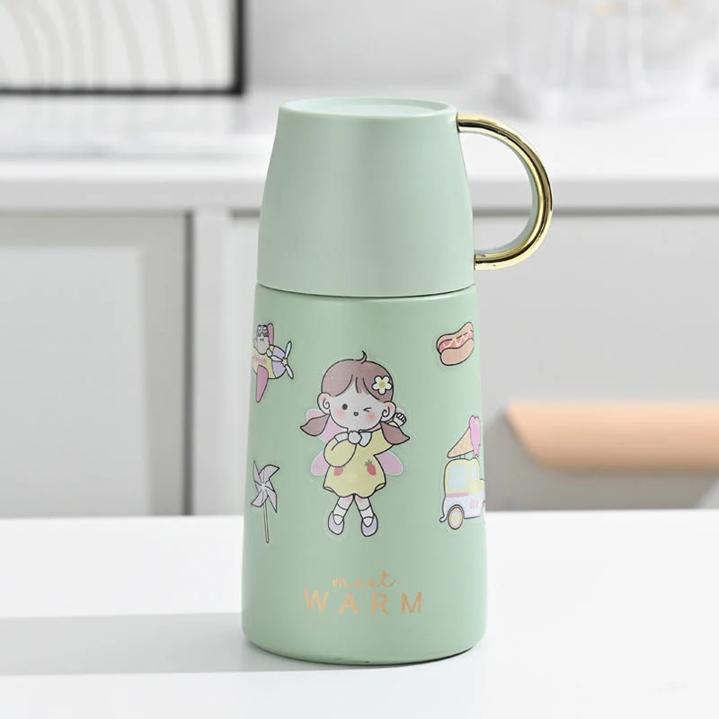 Dame Isolasjonskanne med fargerik motivdesign Luvikno