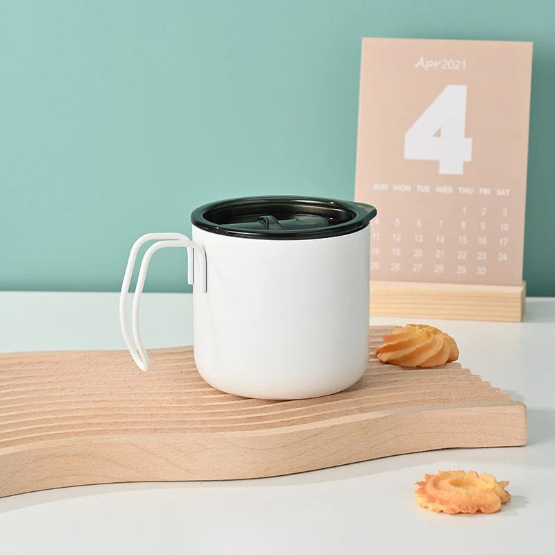 Dame funksjonell kaffekopp med gjennomsiktig lokk Luvikno