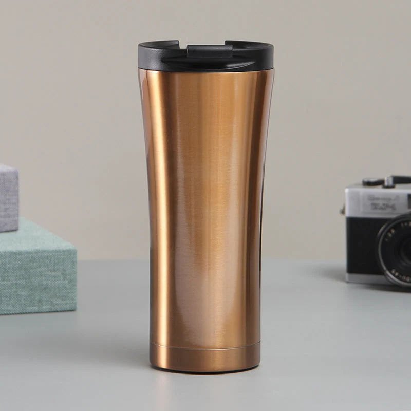 Damer elegant dobbeltveggede kaffekopper med sklisikkert silikongulv Luvikno
