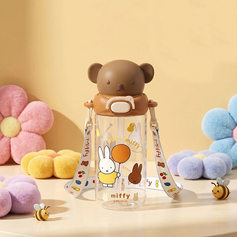 Dame drikkeflaske med interaktivt Miffy-design Luvikno