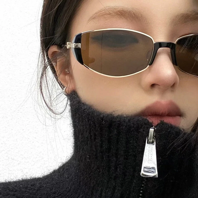 Dame elegant lesebrille med metallramme Luvikno