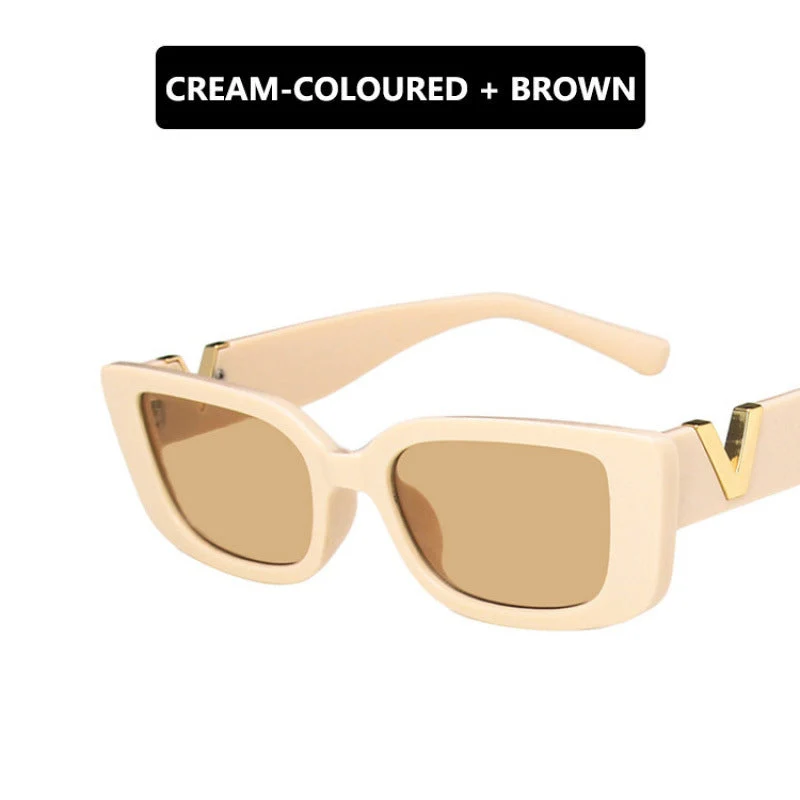 Dame elegant kuttet solbrille i moderne design Luvikno