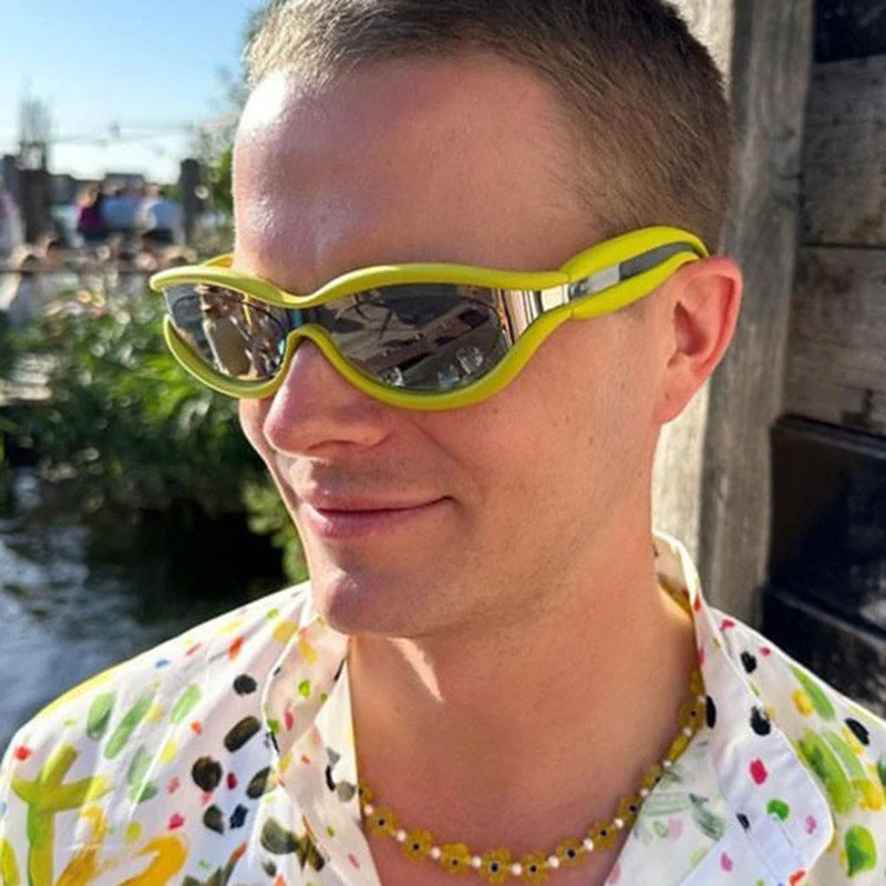 Damer Cat-Eye solbriller med beskyttende UV-beskyttelse og stilige rammer Luvikno